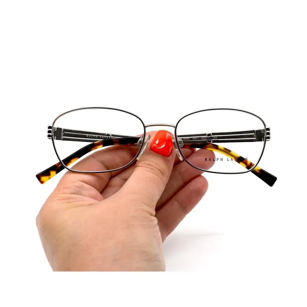 NEW RALPH LAUREN RL 5080 5080 SILVER AUTHENTIC EYEGLASSES FRAME - Picture 10 of 12